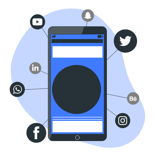 إدارة حسابات وسائل التواصل الاجتماعي